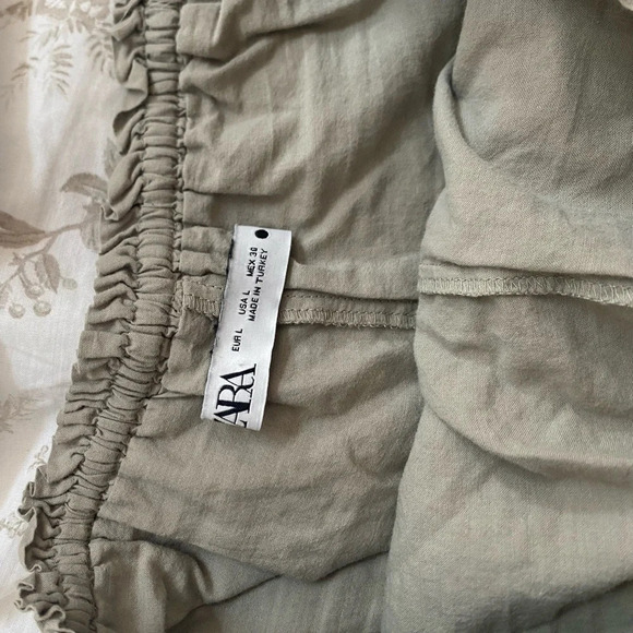 ZARA Ruffle Mini Skirt - Picture 3 of 3